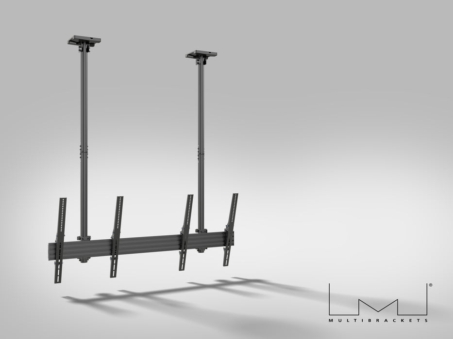 Multibrackets MBC2UPHD M Ceiling 1.5m 2-Screen Ceiling Mount For 50"-75" Screens | 7350022738102