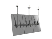 Multibrackets MBC3UPHD M Pro 1.5m 3-Screen Ceiling Mount For 50"-75" Screens | 7350022738119 Ceiling Mount Bracket Multibrackets