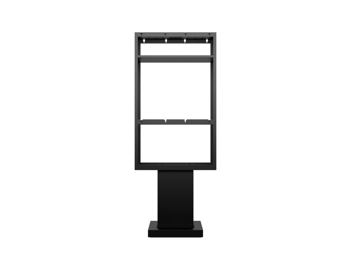 Multibrackets M Totem Pro Dual B2B OH75A – Dual 75" Outdoor Display Totem Wall Mount Bracket Multibrackets