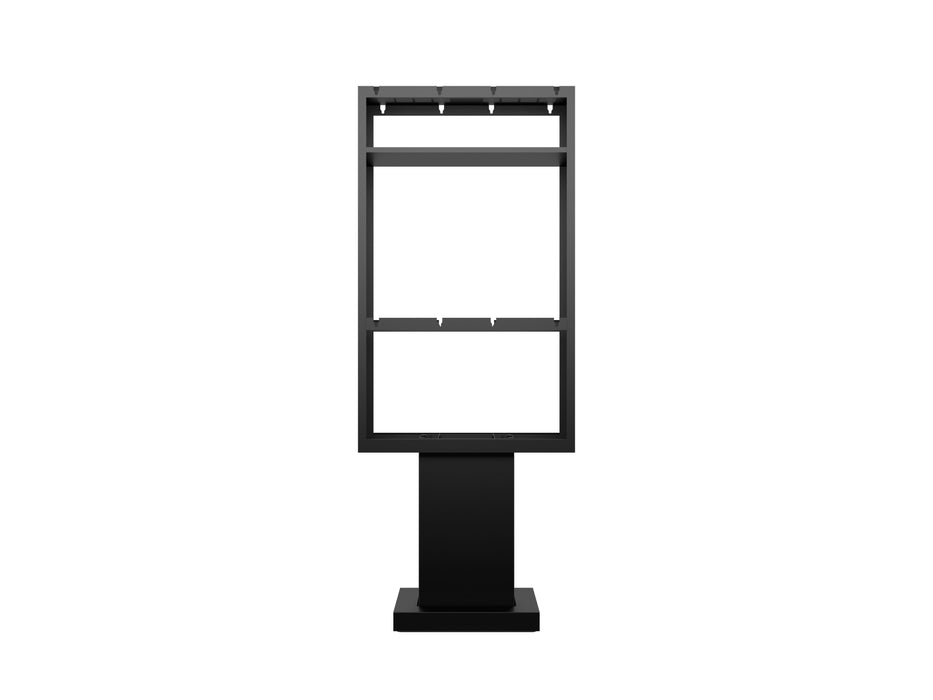 Multibrackets M Totem Pro Dual B2B OH75A – Dual 75" Outdoor Display Totem Multibrackets Outdoor Wall Mount Brackets Multibrackets