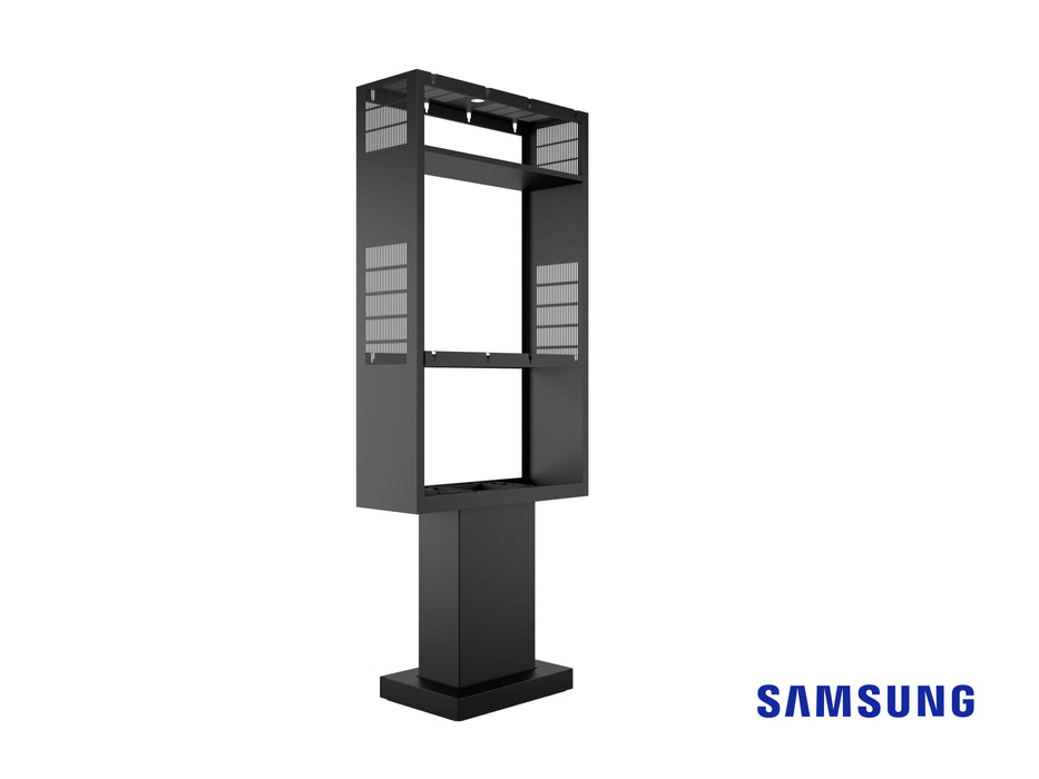 Multibrackets M Totem Pro Dual B2B OH75A – Dual 75" Outdoor Display Totem Multibrackets Outdoor Wall Mount Brackets Multibrackets