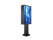 Multibrackets M Totem Pro Dual B2B 55XE4F-M – Dual 55" Outdoor Display Totem Wall Mount Bracket Multibrackets