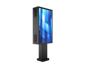 Multibrackets M Totem Pro Dual B2B 75XE3C – Dual 75" Outdoor Display Totem Wall Mount Bracket Multibrackets