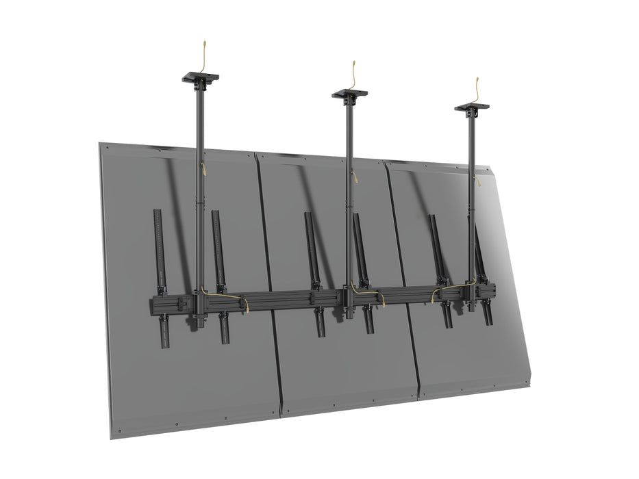 Multibrackets MBC3UPSD M Pro 3m 3-Screen Ceiling Mount For 65"-75" Screens | 7350022738911