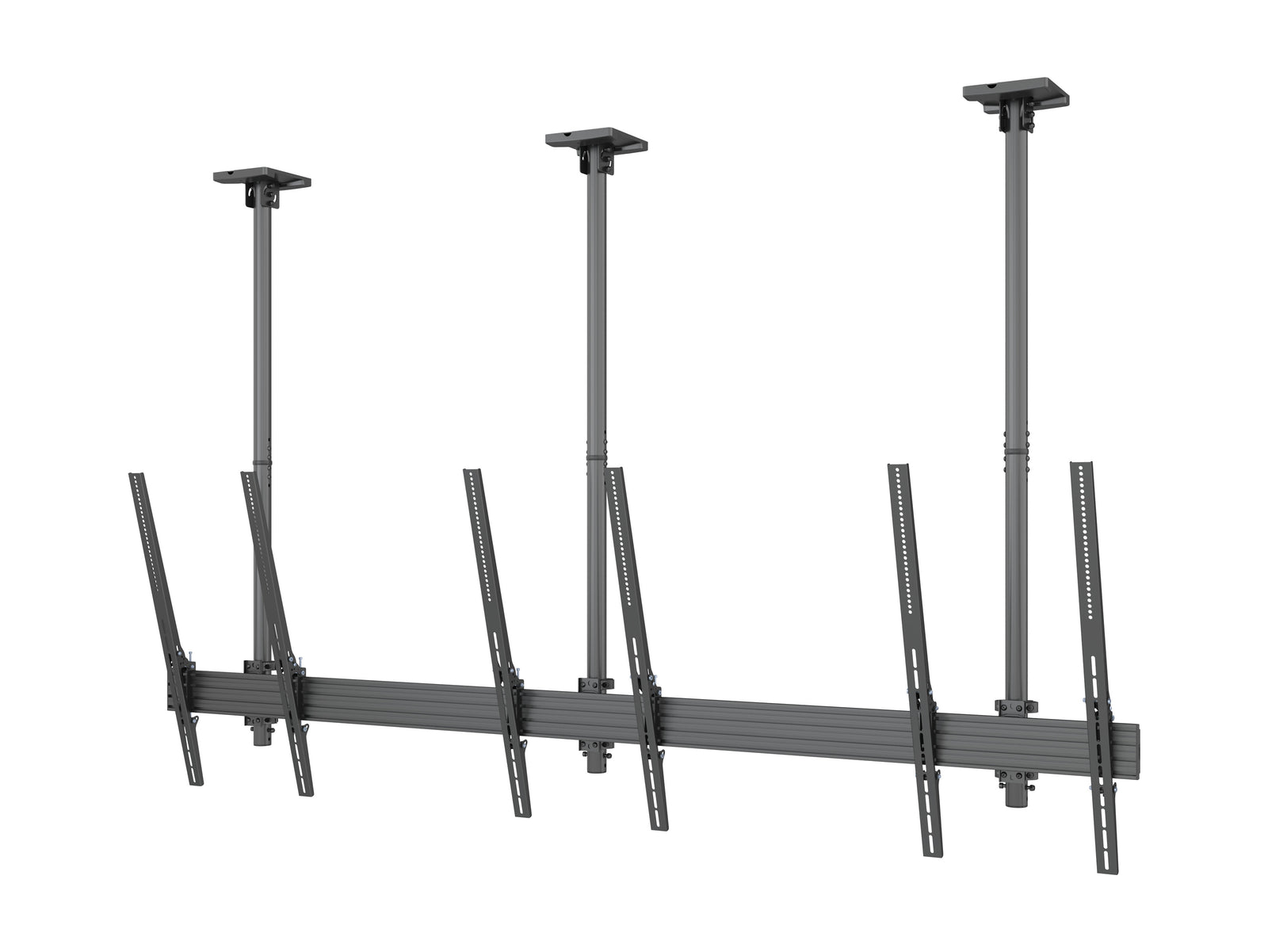Multibrackets MBC3UPSD M Pro 3m 3-Screen Ceiling Mount For 65"-75" Screens | 7350022738911 Ceiling Mount Bracket Multibrackets