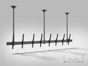 Multibrackets MBC4UPHD M Pro 1.5m 4-Screen Ceiling Mount For 50"-75" Screens | 7350022738928 Ceiling Mount Bracket Multibrackets