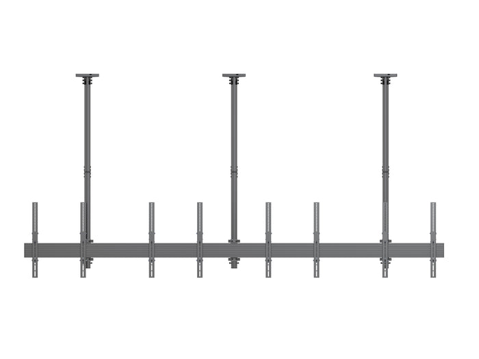 Multibrackets MBC4UPHD M Pro 1.5m 4-Screen Ceiling Mount For 50"-75" Screens | 7350022738928 Ceiling Mount Bracket Multibrackets