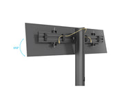 Multibrackets MBFSC2U M Pro 1.8m 2-Screen Floor Stand For 15"-32" Screens | 7350022739048