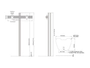 Multibrackets MBFSC2U M Pro 1.8m 2-Screen Floor Stand For 15"-32" Screens | 7350022739048