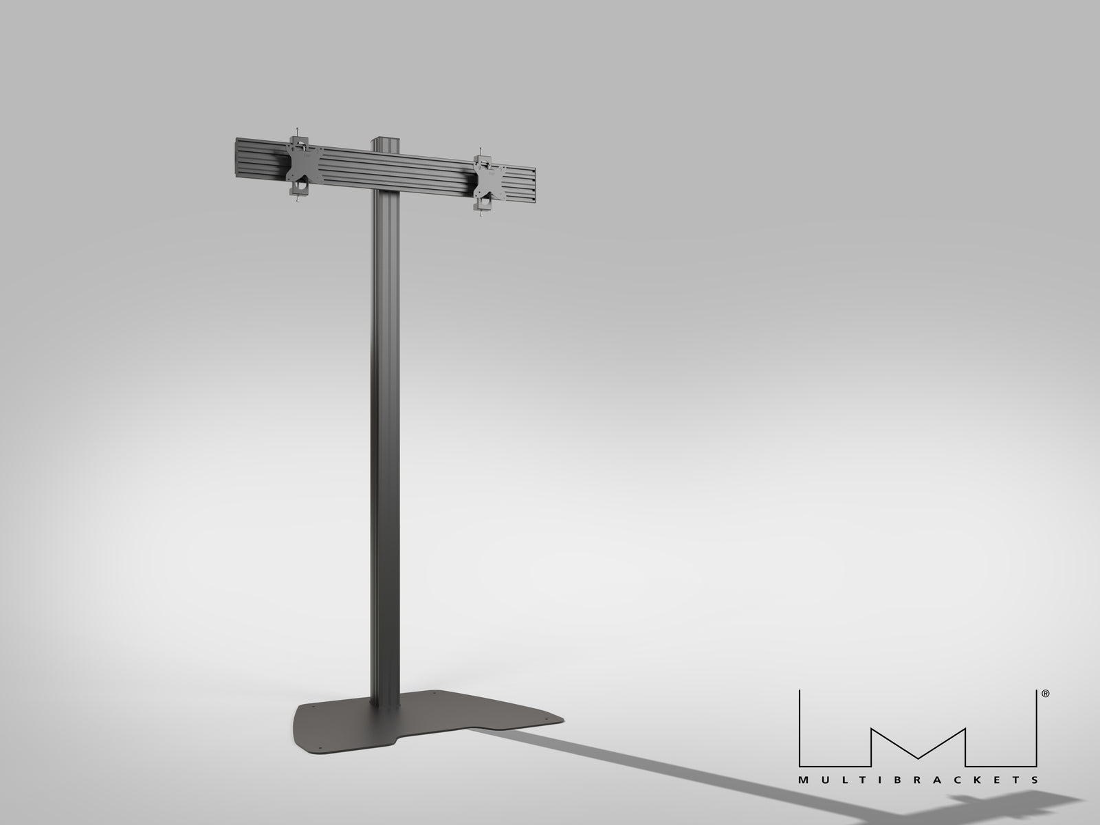 Multibrackets MBFSC2U M Pro 1.8m 2-Screen Floor Stand For 15"-32" Screens | 7350022739048