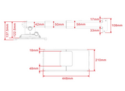Multibrackets M Projector Mount Short Throw Deluxe 600-1300 Large | 7350073730339 Projector Mount Multibrackets