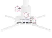 Multibrackets M Universal Projector Ceiling mount 200 With Fine Tune | 7350073730728 Projector Mount Multibrackets