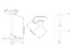 Multibrackets M Universal Projector Ceiling mount 600-1000mm with Fine tune | 7350073730735 Multibrackets Projector Mount Multibrackets