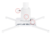Multibrackets M Universal Projector Ceiling mount 600-1000mm with Fine tune | 7350073730735 Projector Mount Multibrackets
