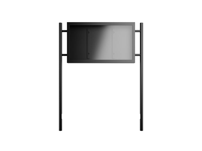 Multibrackets M Pro Series Enclosure – 65" Outdoor Landscape Totem (Weatherproof, Modular, Anti-Theft) Wall Mount Bracket Multibrackets