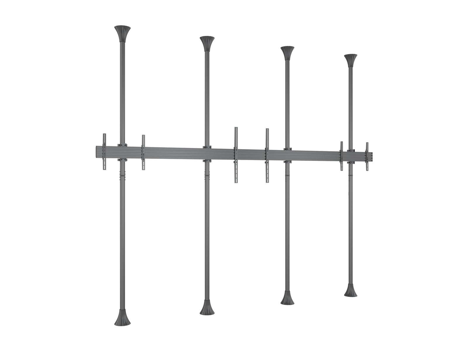 Multibrackets MBFC3UX1-L M Pro 3m 6-Screen Floor to Ceiling Mount For 55"-98" Screens | 7350073731442
