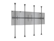 Multibrackets MBFC3UX1-L M Pro 3m 6-Screen Floor to Ceiling Mount For 55"-98" Screens | 7350073731442