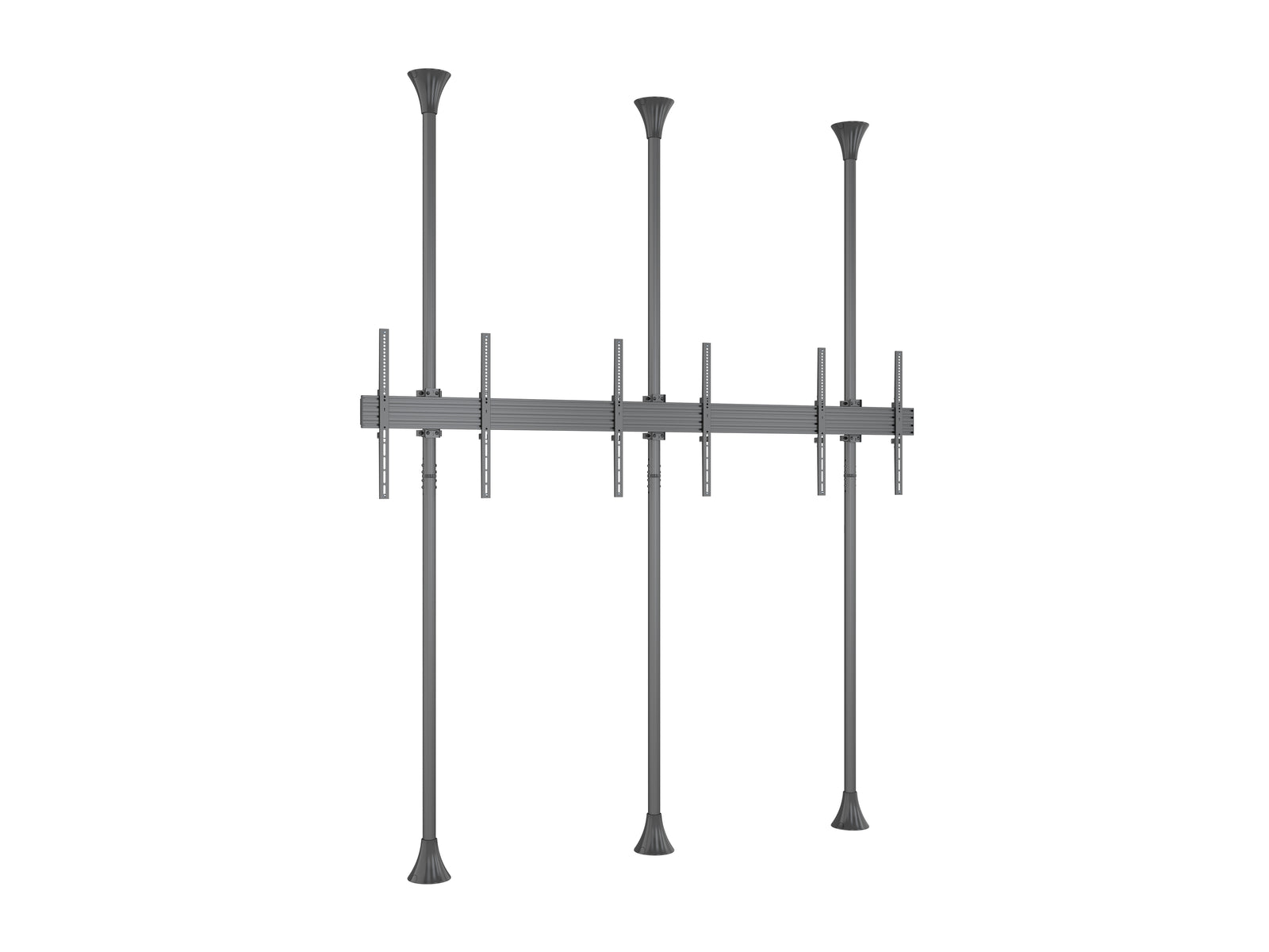 Multibrackets MBFC3UX1-XL M Pro 3m 6-Screen Floor to Ceiling Mount For 65"-75" Screens | 7350073731459