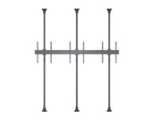 Multibrackets MBFC3UX1-XL M Pro 3m 6-Screen Floor to Ceiling Mount For 65"-75" Screens | 7350073731459