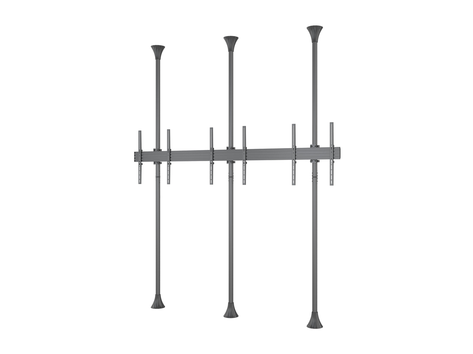 Multibrackets MBFC3UX1-XL M Pro 3m 6-Screen Floor to Ceiling Mount For 65"-75" Screens | 7350073731459