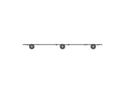 Multibrackets MBFC3UX1-XL M Pro 3m 6-Screen Floor to Ceiling Mount For 65"-75" Screens | 7350073731459