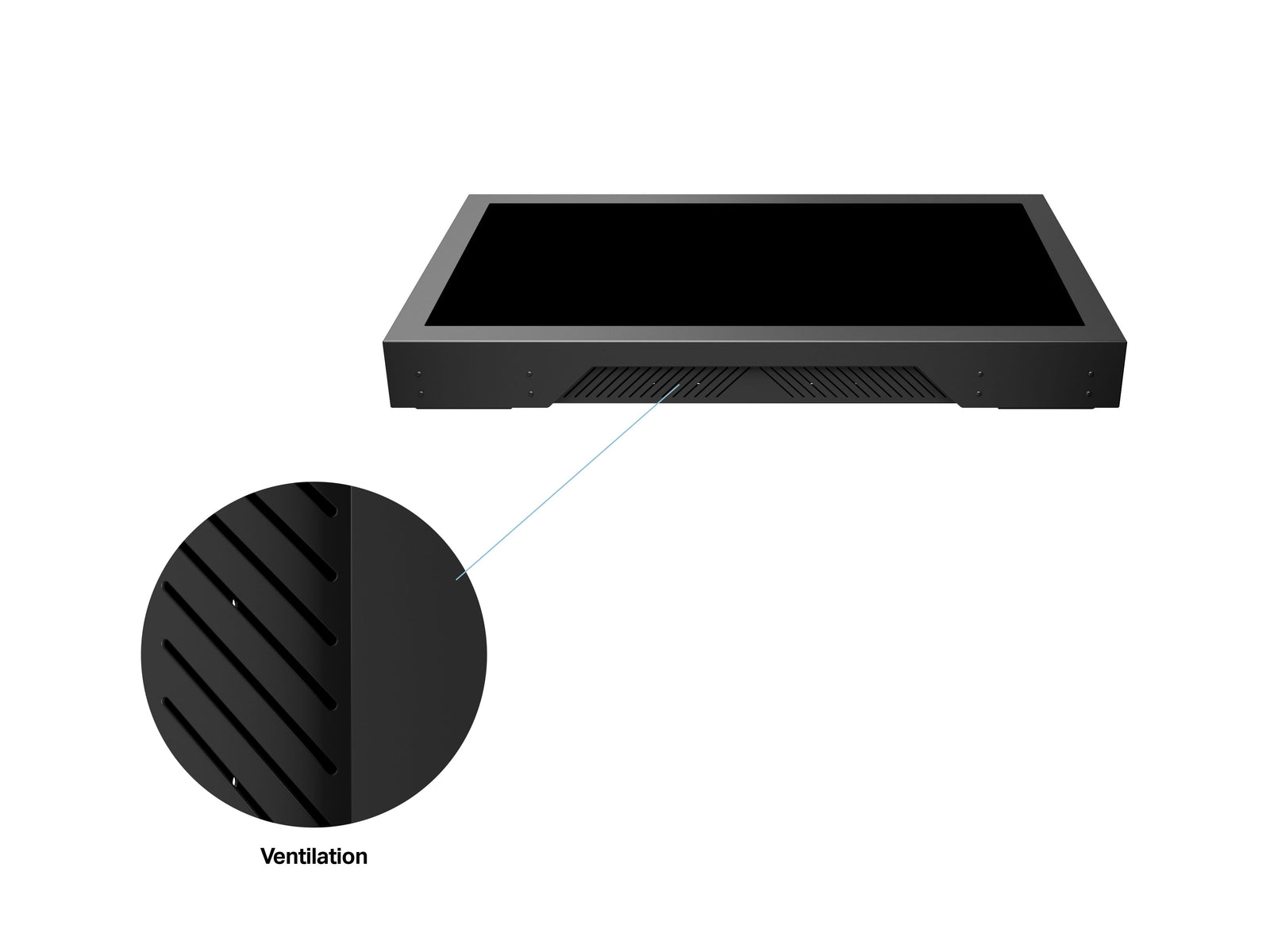 Multibrackets M Pro Series Enclosure – 65" Outdoor Wall Mount Landscape (Weatherproof & Secure) Wall Mount Bracket Multibrackets