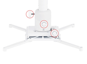 Multibrackets M Universal Projector Ceiling Mount 300-480mm with Finetune | 7350073733149 Projector Mount Multibrackets