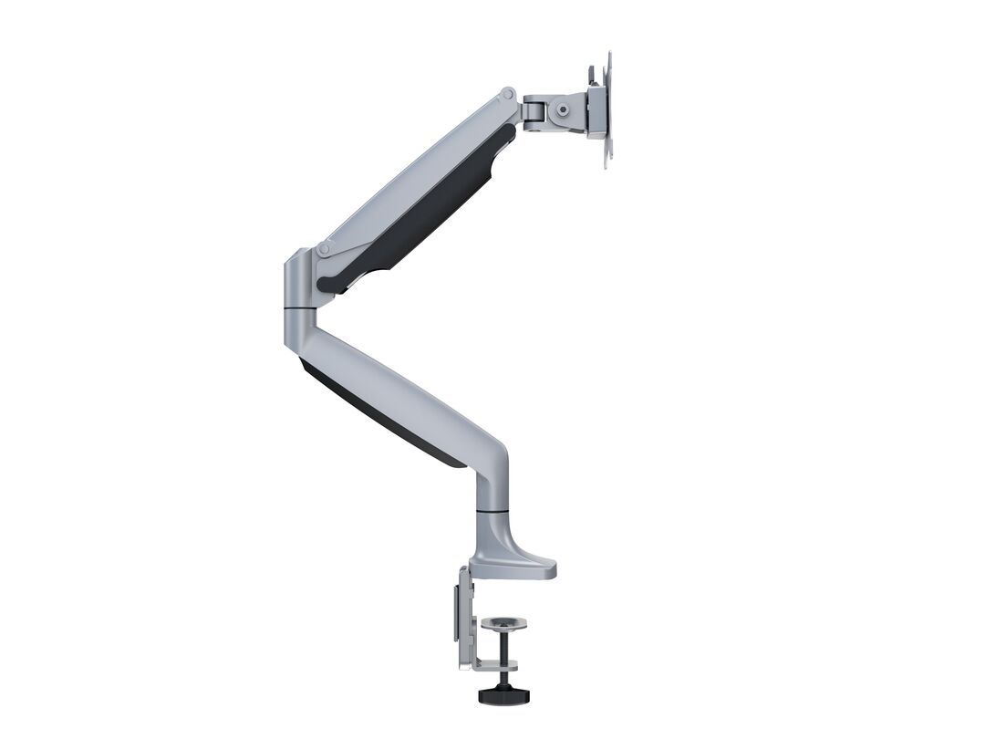 Multibrackets M Deskmount Gas Spring Single Silver | 7350073733255 Monitor Arm Desk Mount Multibrackets