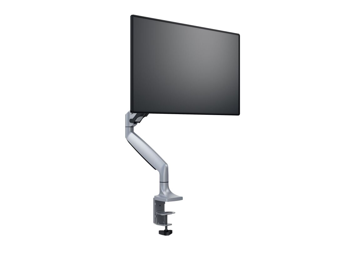 Multibrackets M Deskmount Gas Spring Single Silver | 7350073733255 Monitor Arm Desk Mount Multibrackets