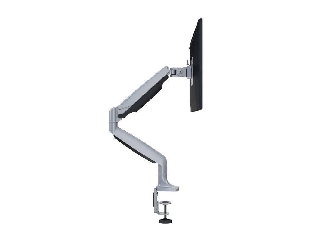 Multibrackets M Deskmount Gas Spring Single Silver | 7350073733255 Monitor Arm Desk Mount Multibrackets