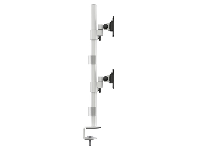Multibrackets M VESA Deskmount Officeline Dual Vertical Monitor Arm for 15"–30" Monitors | 7350073735297 Monitor Arm Desk Mount Multibrackets