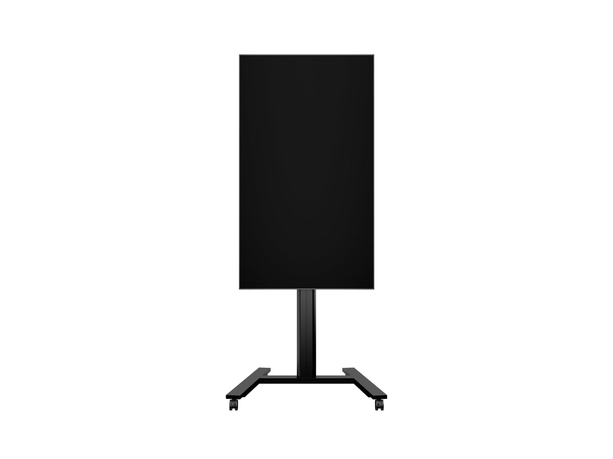 Multibrackets M 180 HD Single Black Mobile Floor Stand for 55"-80" Screens | 7350073735310 Floor Stand Multibrackets