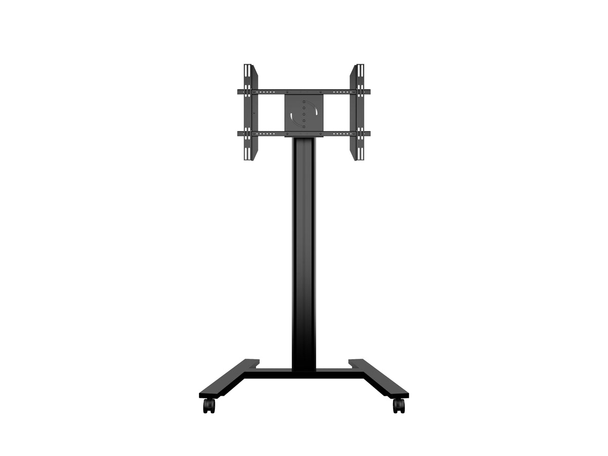 Multibrackets M 180 HD Single Black Mobile Floor Stand for 55"-80" Screens | 7350073735310 Floor Stand Multibrackets