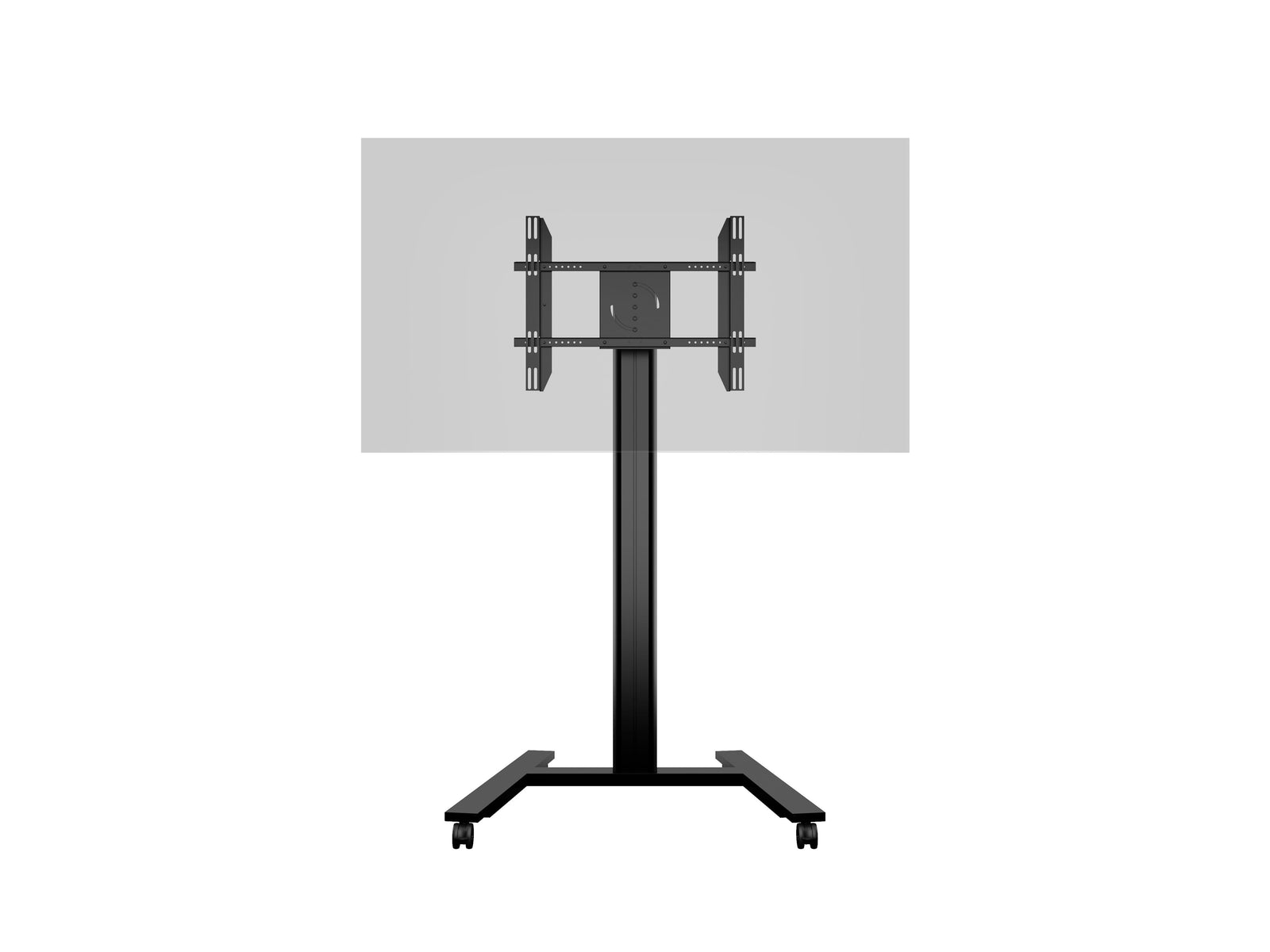 Multibrackets M 180 HD Single Black Mobile Floor Stand for 55"-80" Screens | 7350073735310 Floor Stand Multibrackets