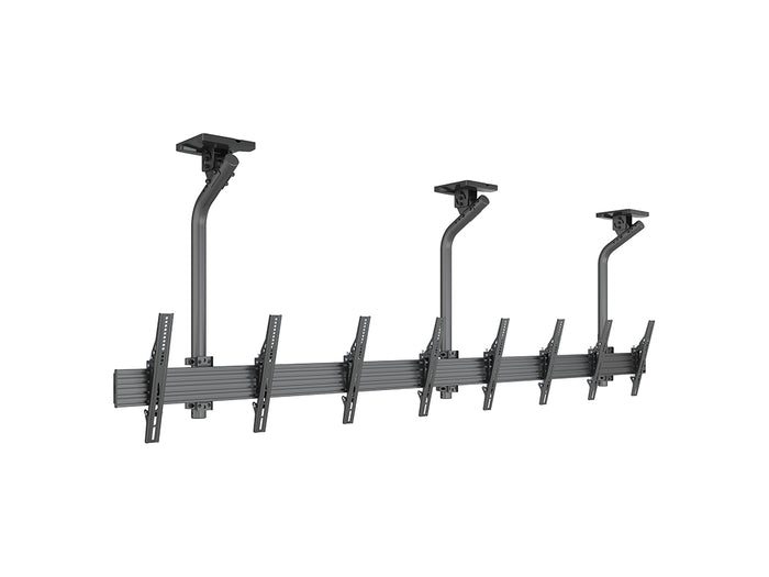 Multibrackets 0.8m Fixed 40"-65" Pro Series Menu Board Ceiling Mount For 4 Screens Ceiling Mount Bracket Multibrackets