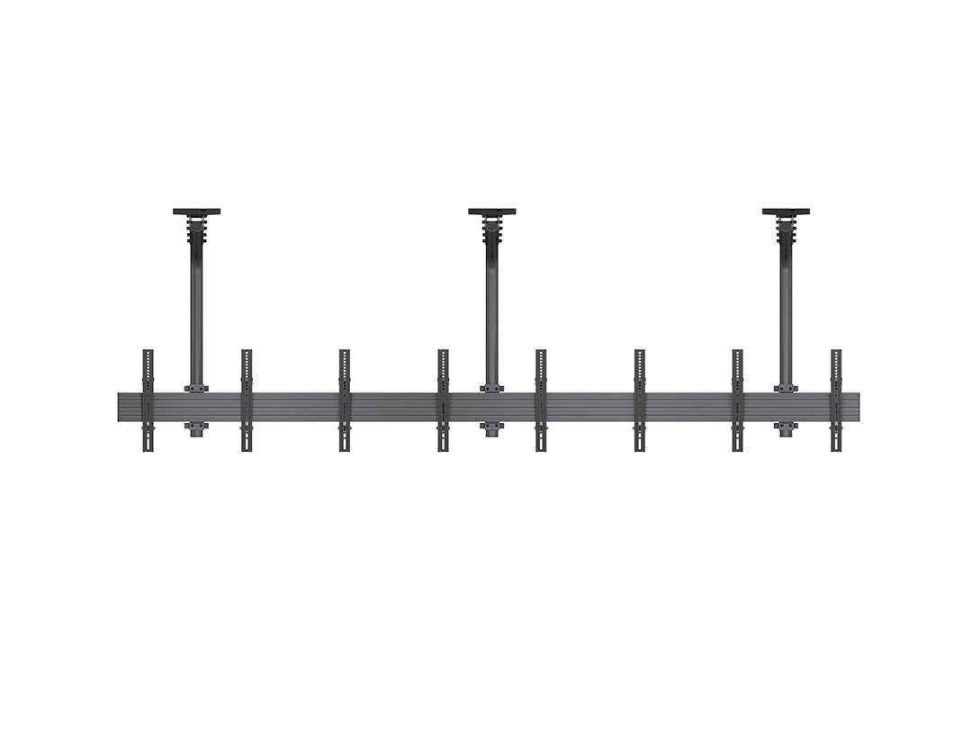 Multibrackets 0.8m Fixed 40"-65" Pro Series Menu Board Ceiling Mount For 4 Screens Ceiling Mount Bracket Multibrackets