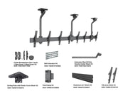 Multibrackets 0.8m Fixed 40"-65" Pro Series Menu Board Ceiling Mount For 4 Screens Ceiling Mount Bracket Multibrackets