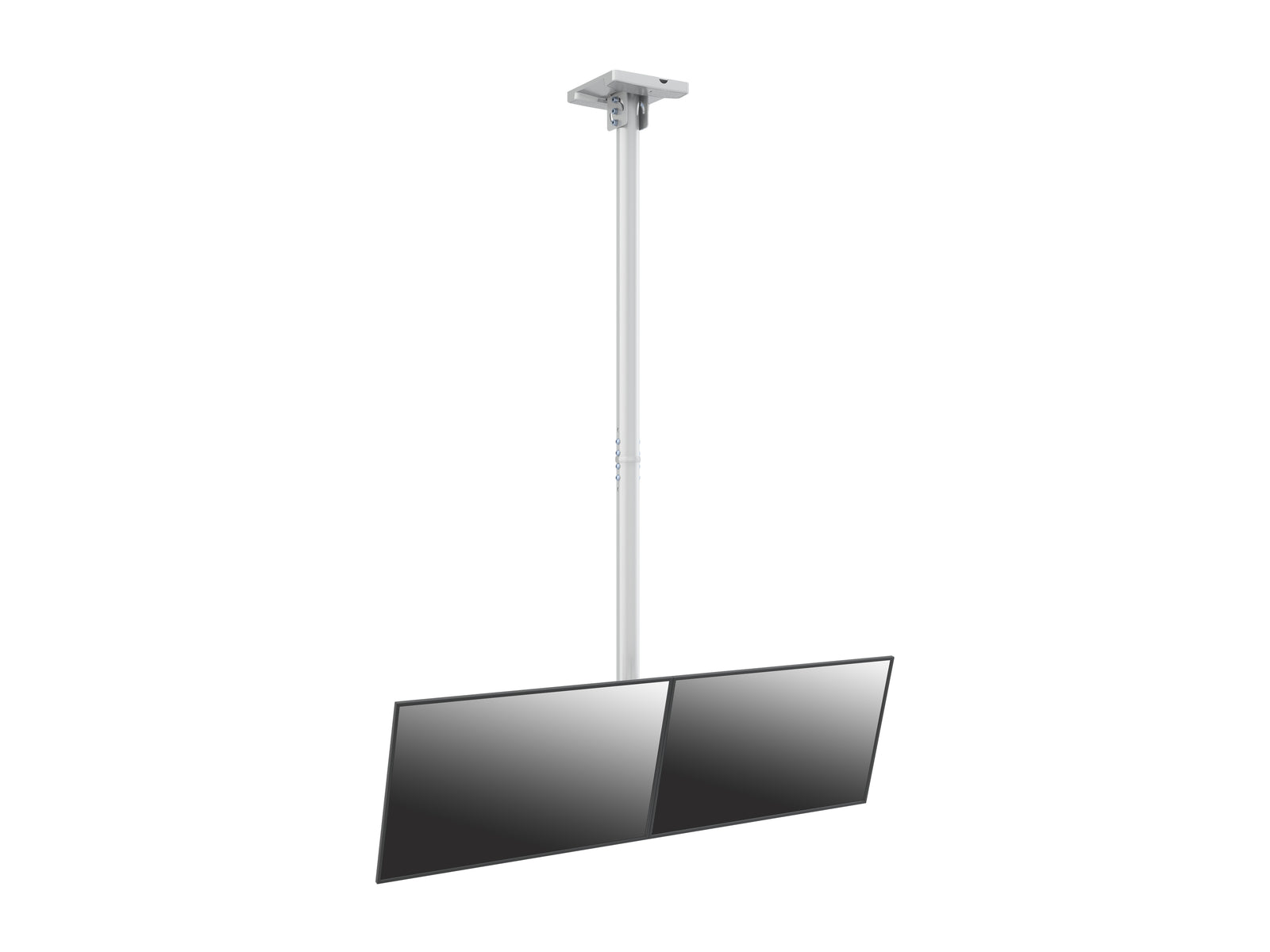 Multibrackets MBC2X1U M Pro 1.5m Ceiling Dual Display Mount For 30"-42" Screens | 7350073738274 Ceiling Mount Bracket Multibrackets