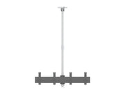 Multibrackets MBC2X1U M Pro 1.5m Ceiling Dual Display Mount For 30"-42" Screens | 7350073738274 Ceiling Mount Bracket Multibrackets