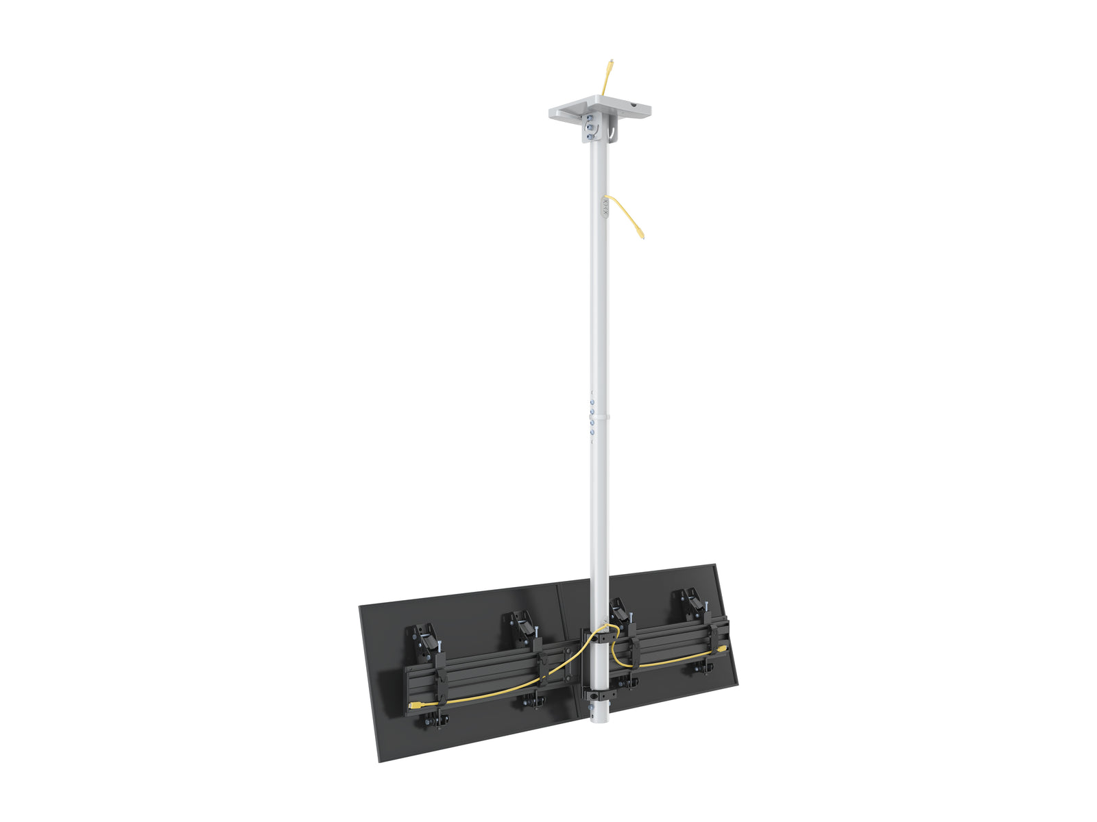 Multibrackets MBC2X1U M Pro 1.5m Ceiling Dual Display Mount For 30"-42" Screens | 7350073738274 Ceiling Mount Bracket Multibrackets