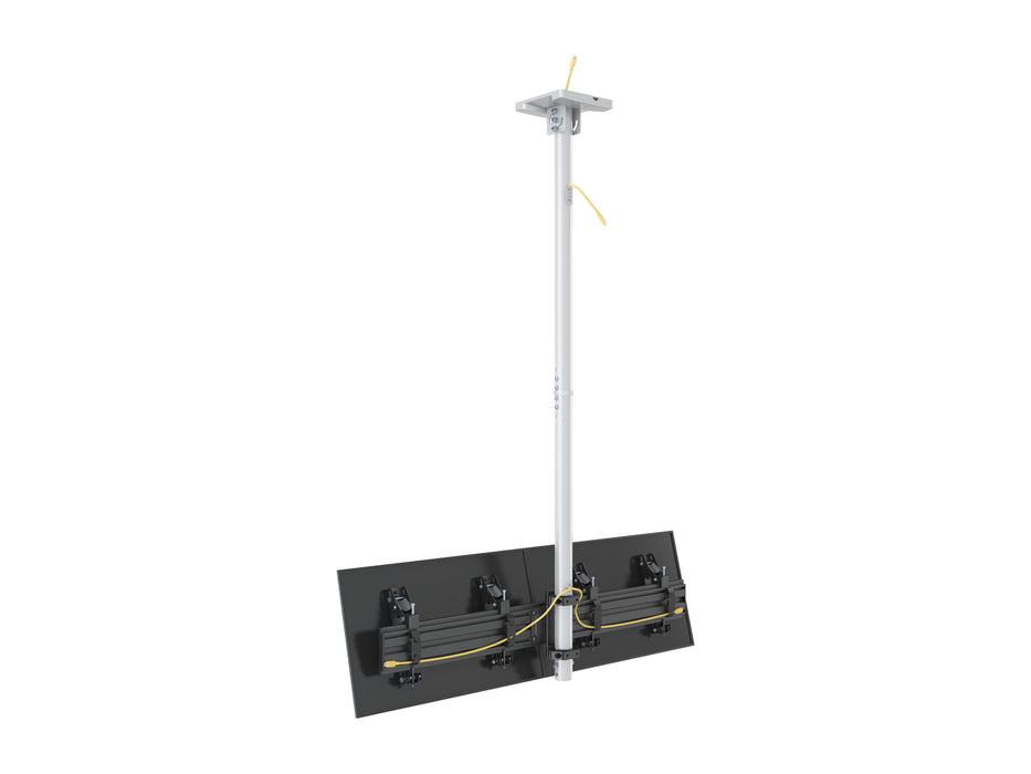 Multibrackets MBC2X1U M Pro 1.5m Ceiling Dual Display Mount For 30"-42" Screens | 7350073738274