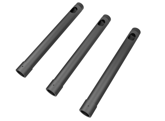 Multibrackets M Projector Mount Pro HD Black - Extension Poles 3 x 500mm | 7350105212345 Projector Mount Multibrackets