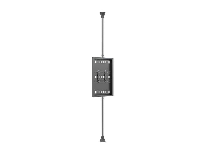 Multibrackets M Pro Series Enclosure 43" Floor to Ceiling Medium Black – 3m Length Floor to Ceiling Display Mount Multibrackets