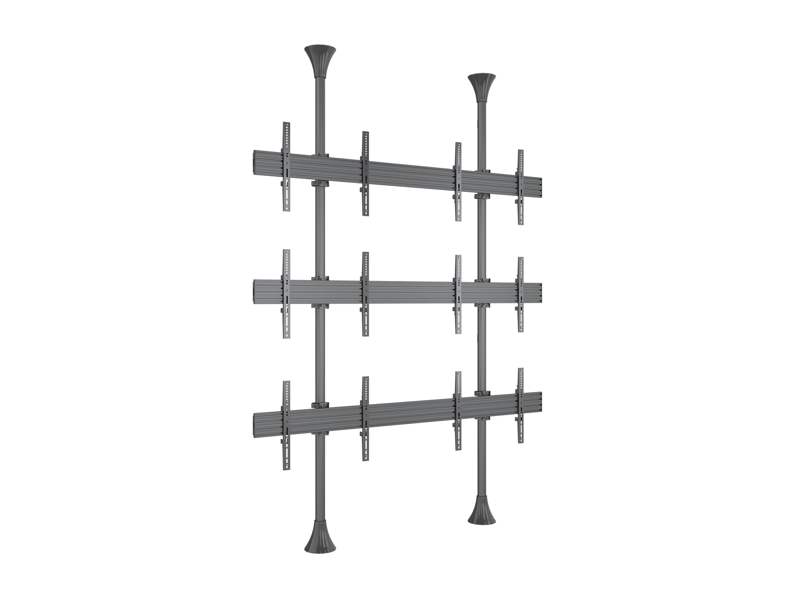 Multibrackets MBFC2UX3 M Pro 3m 6-Screen Floor to Ceiling Mount For 40"-65" Screens | 7350105216091