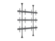 Multibrackets MBFC2UX3 M Pro 3m 6-Screen Floor to Ceiling Mount For 40"-65" Screens | 7350105216091
