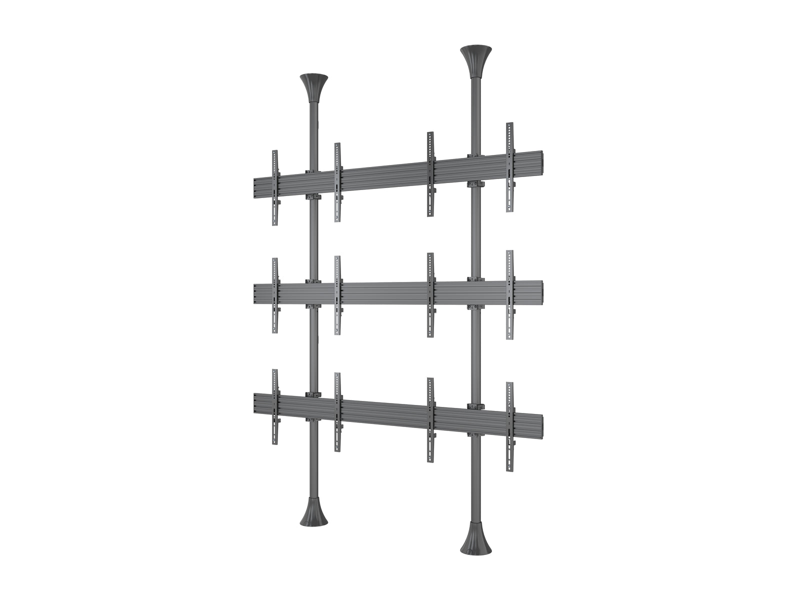 Multibrackets MBFC2UX3 M Pro 3m 6-Screen Floor to Ceiling Mount For 40"-65" Screens | 7350105216091