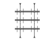 Multibrackets MBFC2UX3 M Pro 3m 6-Screen Floor to Ceiling Mount For 40"-65" Screens | 7350105216091