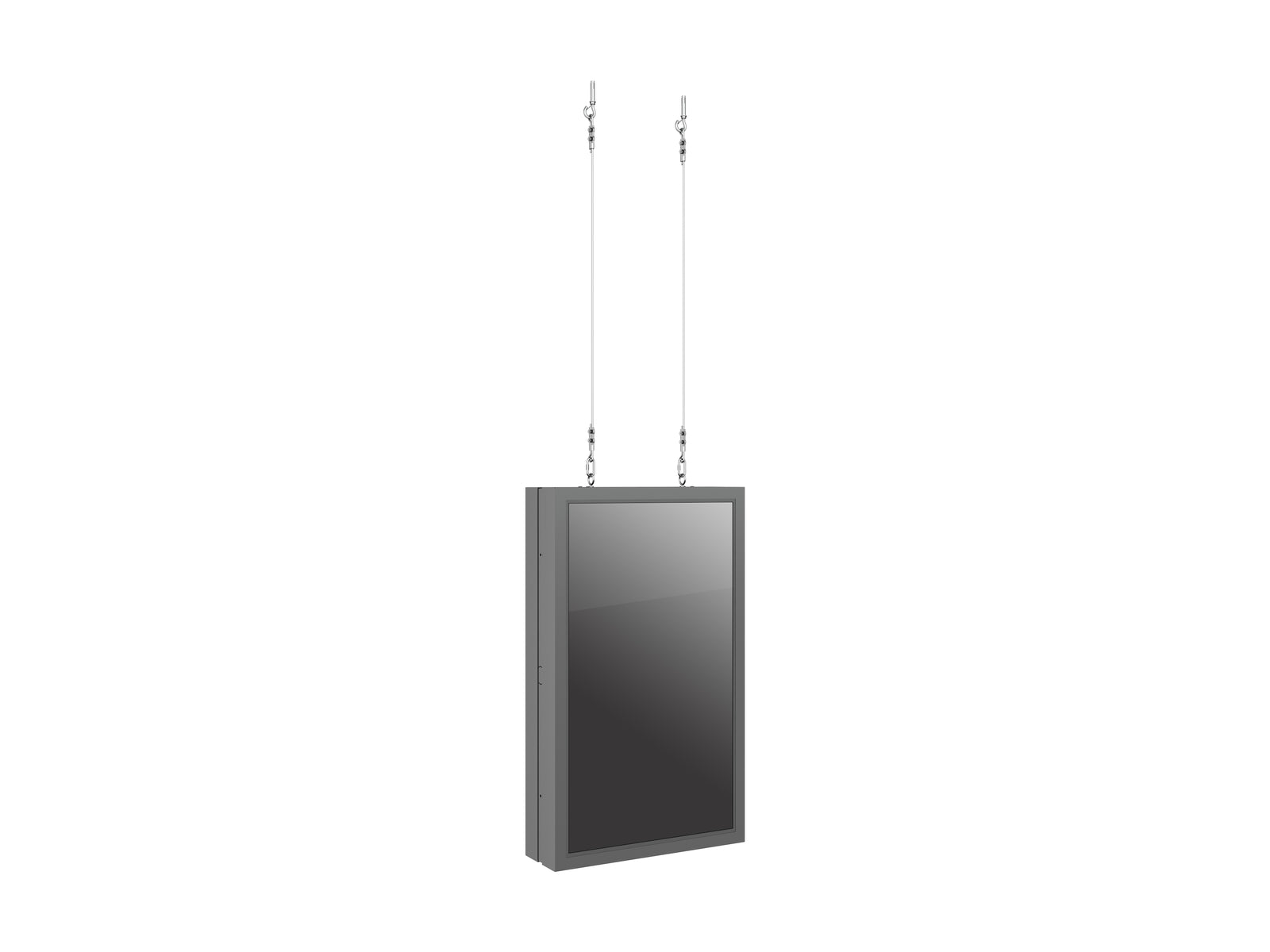Multibrackets M Pro 43" Wire Medium B2B Display Enclosure Black | 7350105216374 Signage Display Enclosures Multibrackets