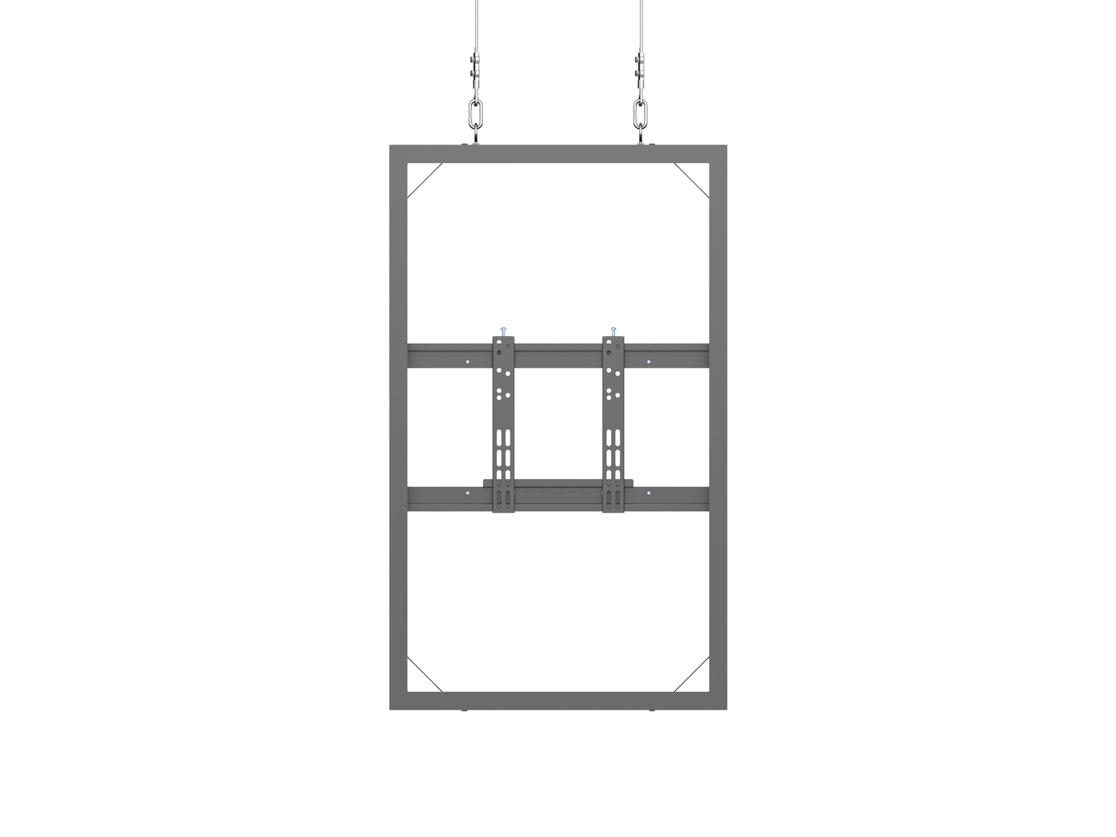 Multibrackets M Pro 43" Wire Medium B2B Display Enclosure Black | 7350105216374 Signage Display Enclosures Multibrackets