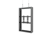 Multibrackets M Pro 43" Wire Medium B2B Display Enclosure Black | 7350105216374 Signage Display Enclosures Multibrackets